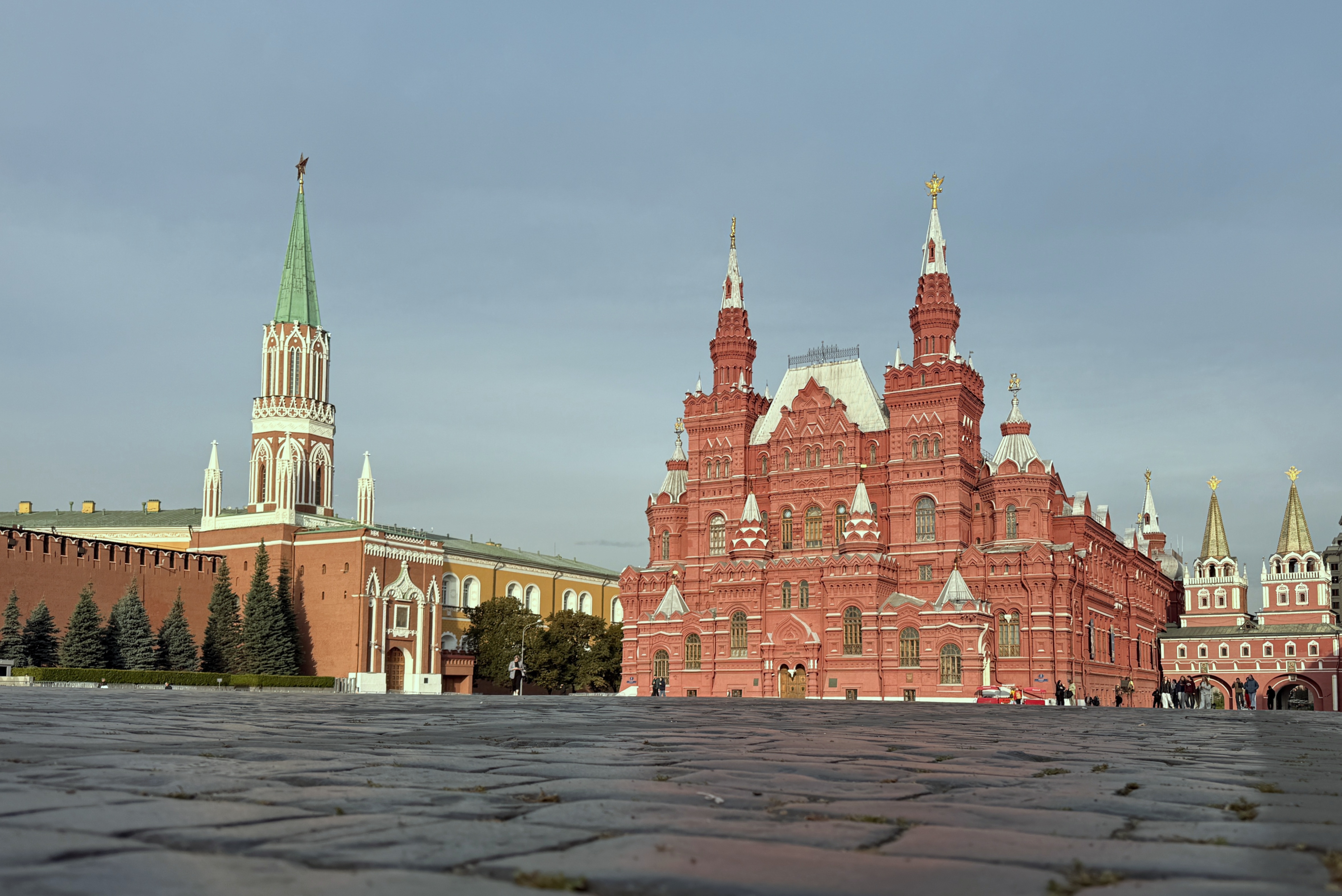 Moscou et la Place Rouge de jour
